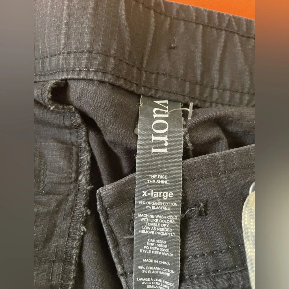 Vuori Joggers Womens XL Blue Ripstop Climber Pants Stretch Drawstring - Picture 4 of 8